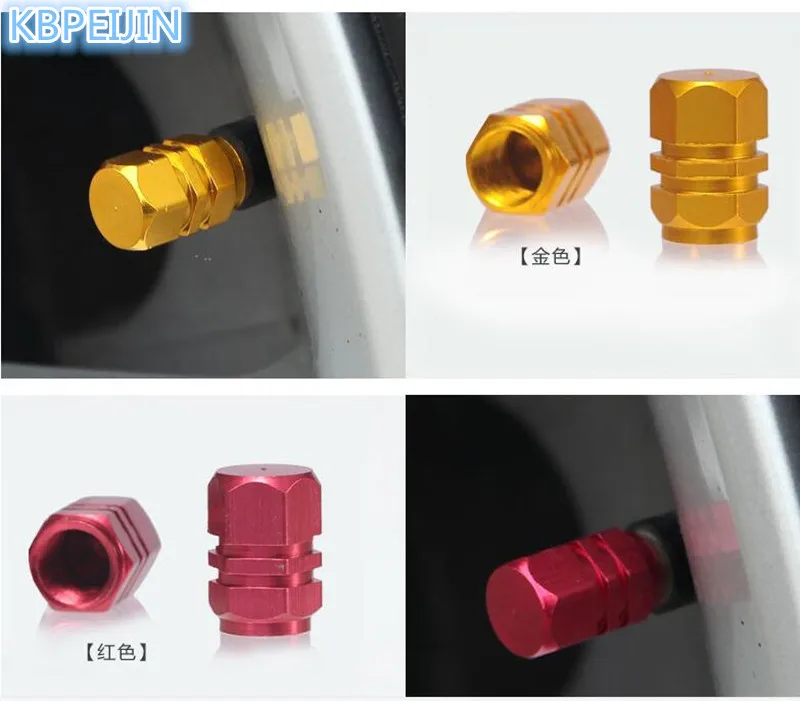Хо 4 шт. автомобильный Стайлинг клапан ствола новый декоративный герметичный