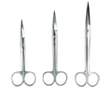 2pcs 15cm stainless steel scissors surgical stitch tissue medical scissors elbow round toe full dressings