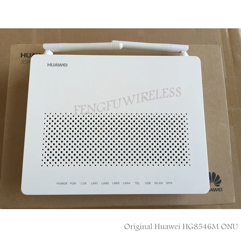 Бесплатная доставка 10 шт./лот английская прошивка HW HG8546M 1GE + 3FE LAN Спортивная