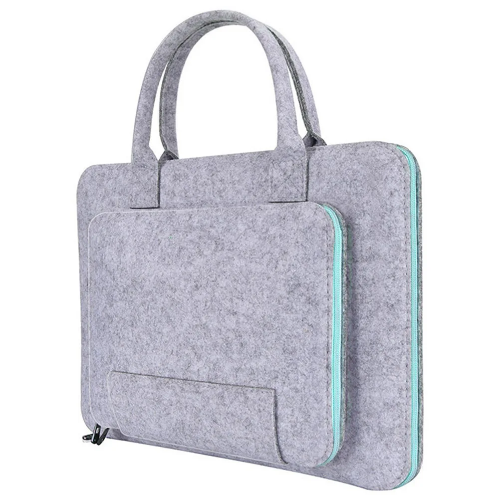 Gray with Blue Универсальная сумка для ноутбука 1" 13" 1", Чехол для ноутбука, сумка для ноутбука, чехол на молнии для компьютера, чехол для ноутбука, планшета - Color: Gray with Blue