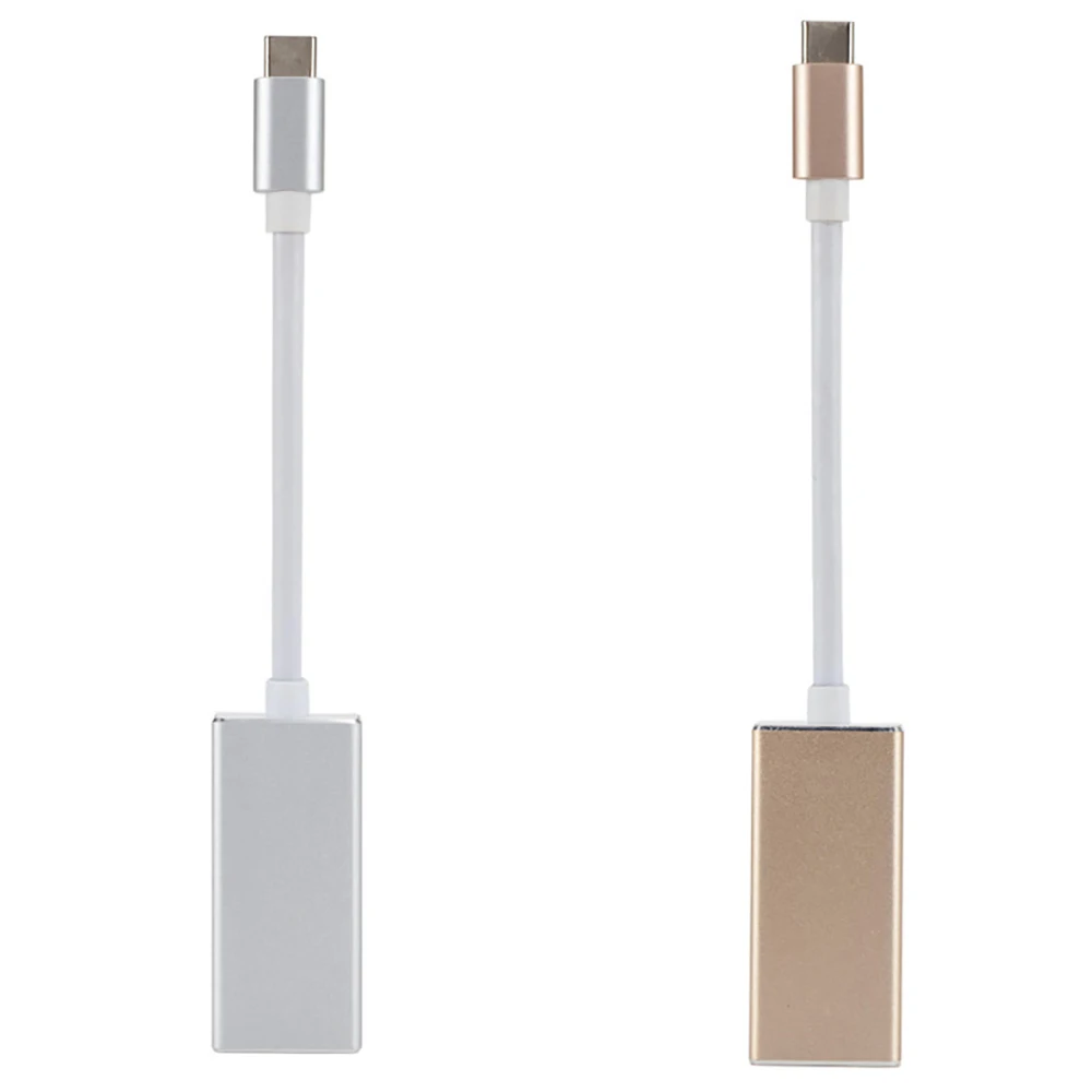USB 3 1 порт для Mini DisplayPort конвертер 4K 1080P ноутбука ПК Дисплей Type-C DP адаптер Apple Mac Macbook