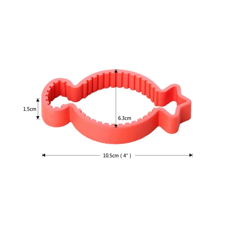OBRKING силиконовая рифленая бутылка ручка для снятия крышки пива вина инструмент