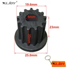 13T зубчатый скутер, электрический мотор, Передняя шестерня, зубчатый шкив для 8 мм вала с 5 мм ремнем привода, мини велосипедные двигатели