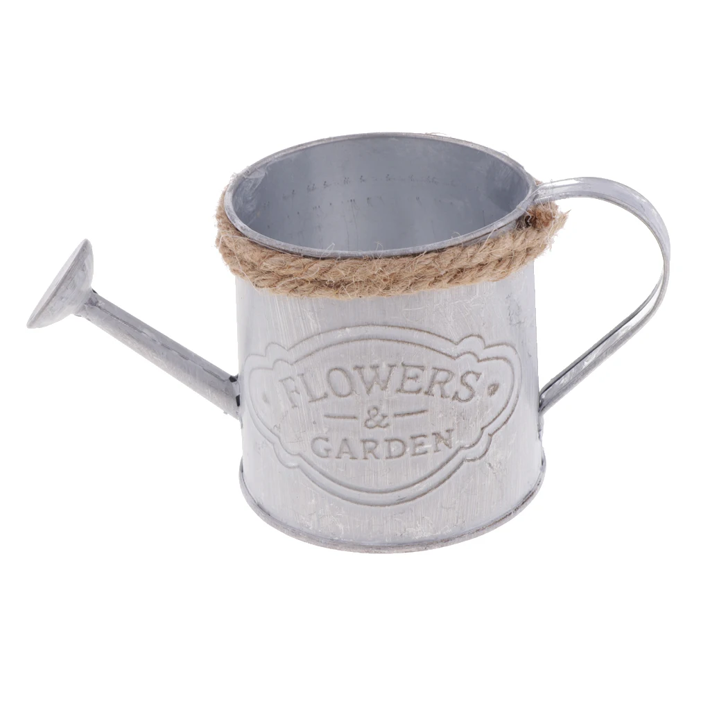 Горшок подвесной ротанговый для полива в форме чайника горшок цветочных