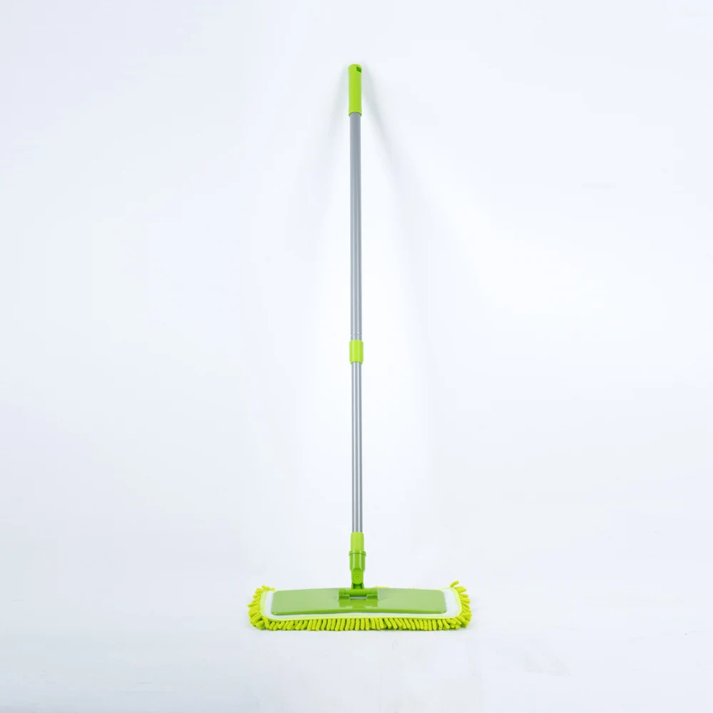 Швабра с 2мя тряпками из микрофибры и раздвижной ручкой | Дом сад