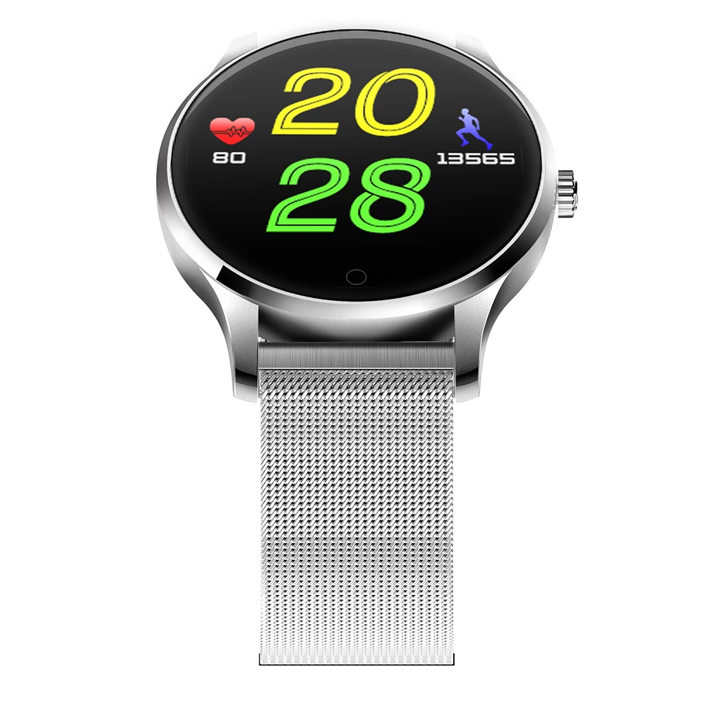 K88 Smartwatch Bluetooth 4.0 IP65 Waterproof Health Reminder Sleep Heart Rate Monitor Pedometer Anti lost For IOS Android Phone|smartwatch