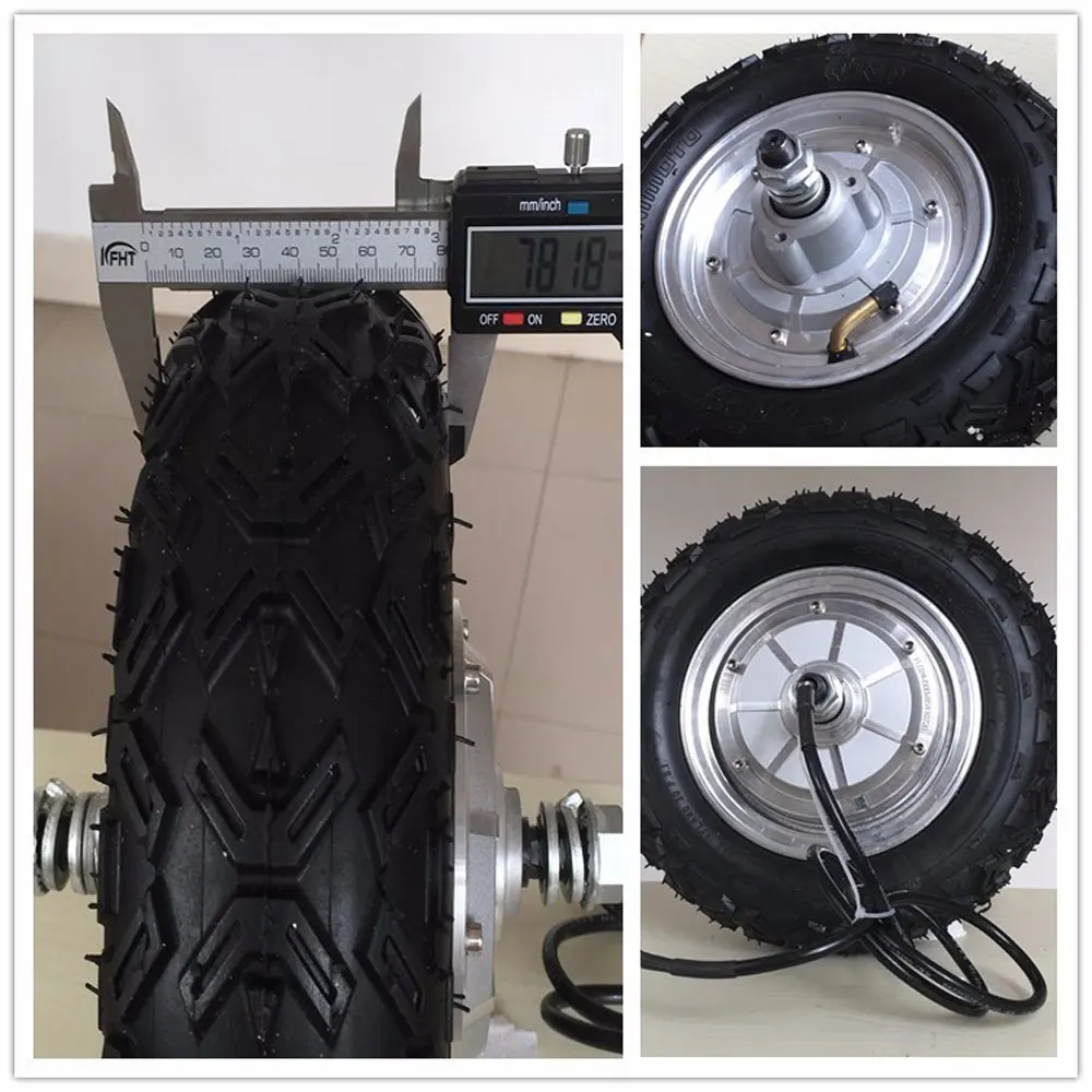 Мотор ступица 10 'ཬV 350W 800W Ebike bicicleta электрическое приводное колесо мотор с 10x4.0 6