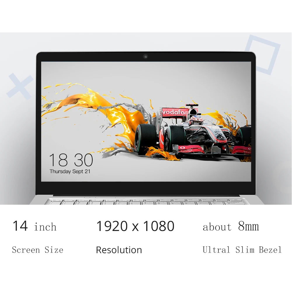 Ноутбук с 14 дюймовым экраном Intel Celeron J3160, ноутбук, 4 ГБ/8 ГБ ОЗУ, 256 Гб SSD, ультрабук, двухдиапазонный, wifi, перемычка, компьютер EZbook S4
