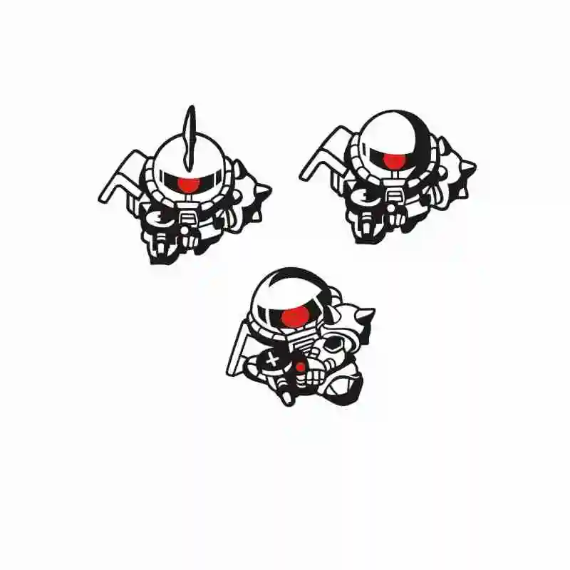 Pegatina GUNDAM Sticker Anime Cartoon Car Decal Sticker 00 Quantu Vinyl Wall Stickers Decor Home Decoration