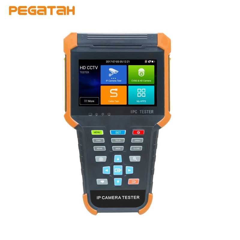 

4 inch H.265 4K IP Tester 8MP TVI CVI 5MP AHD 1080P EX SDI HD SDI CCTV Camera Tester Monitor support 1080P Security Tester