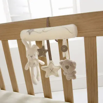 NEW Cute Activity Spiral Crib Stroller Car Seat Travel Hanging Toys Baby Rattles Toy Animal Musical Montessori Mobile Rattles