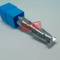 1pc 12mm d1230d1275 hrc50 2 flutes milling cutters for aluminum cnc tools solid carbide cnc flat end mills router bits