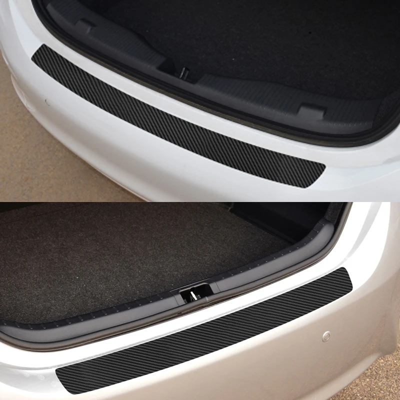 LENTAI багажник полоски из углеродного волокна анти ногами Защита от царапин