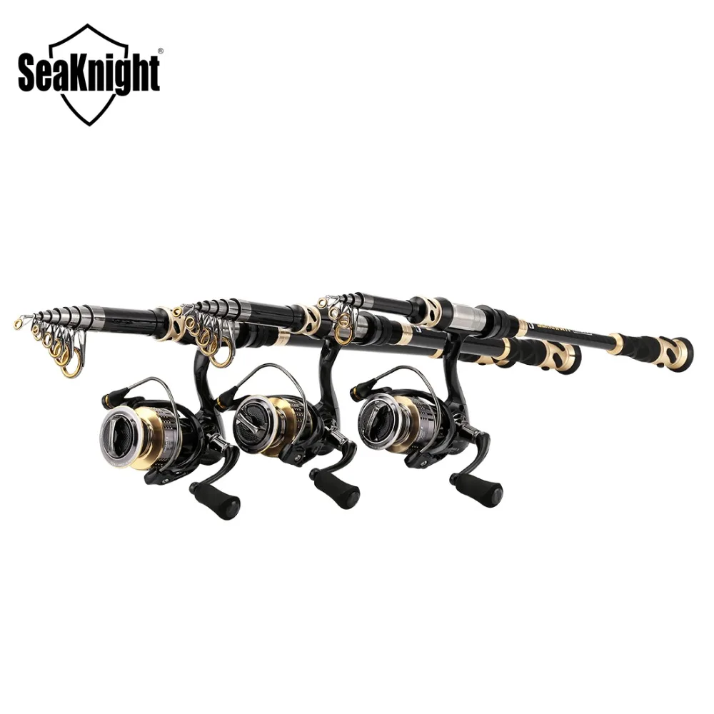 Новый SeaKnight стержень комбо TREANT II 10 + 1BB 9/11/13 кг 6 2: 1 Катушка для спиннинга личе 8 3 м