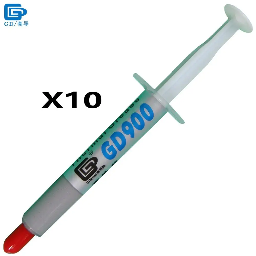 GD бренд Теплопроводящая паста смазка пластырь GD900 теплоотвода соединение 10 шт.