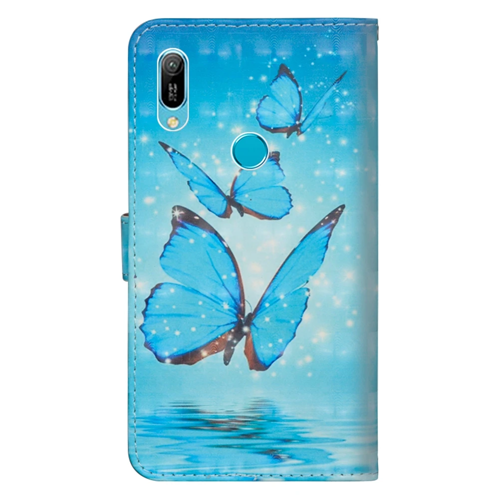 Милый чехол для телефона с 3D озорной пандой Huawei Mate 20 Lite кожаный P9 10 | Мобильные