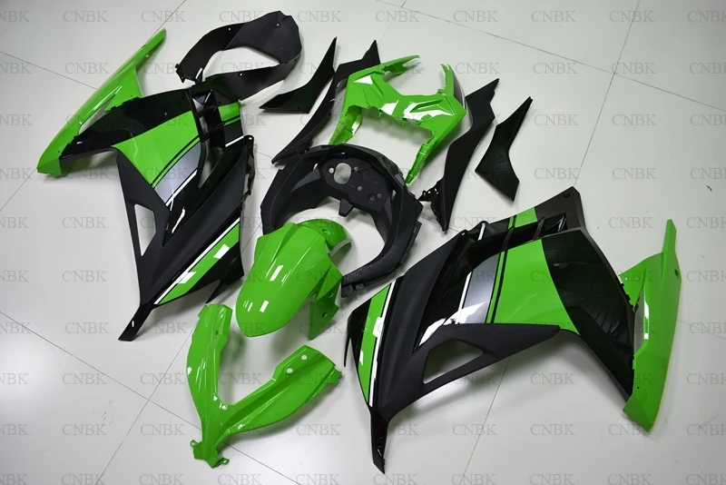Для EX 300 Ninja 2013 2017 обтекатель для Kawasaki Zx300r 2014 зеленый черный наборы обтекатель|Полные комплекты обтекателей| |