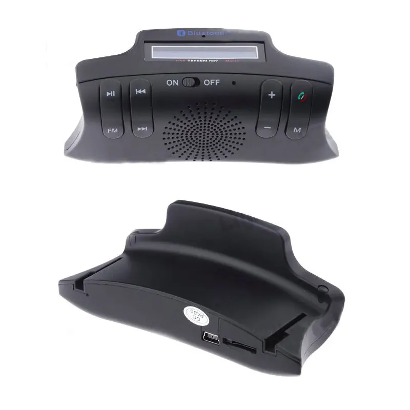 Ald50 плюс супер тонкий руль Bluetooth Handsfree Car Kit Громкая ультра-тонкий 2 см FM TF карты