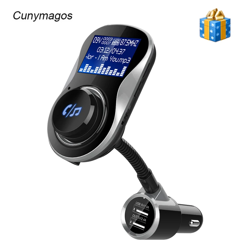 Bluetooth fm-передатчик модулятор автомобильный комплект Aux Out громкой связи