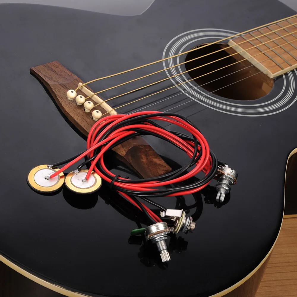 Популярные открытые гитары Humbucker пикапы Части преобразователь для укулеле