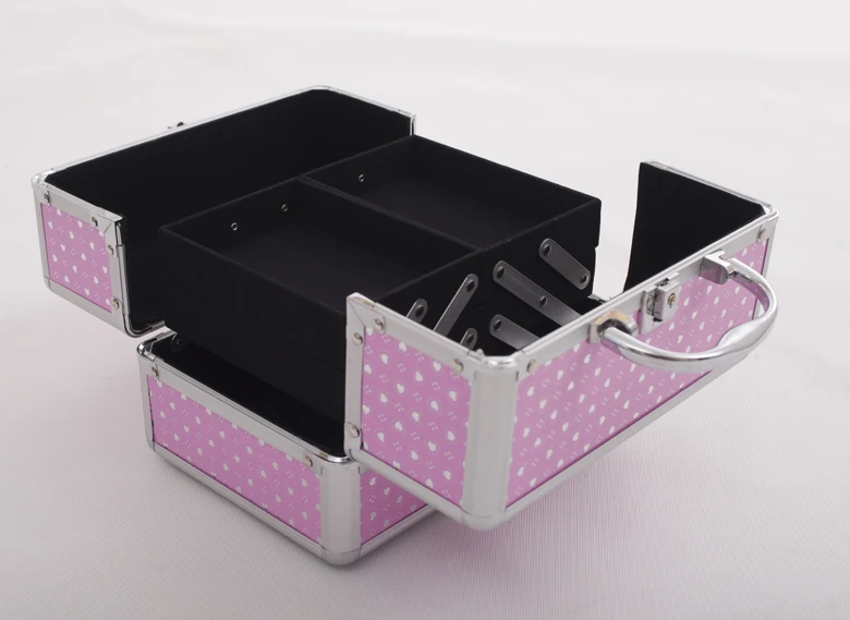 Горячая Распродажа розовый косметический Органайзер для девочек ювелирные