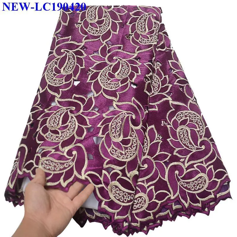 2019 горячая Распродажа швейцарская вуаль кружевная Ткань 5 ярдов/шт.