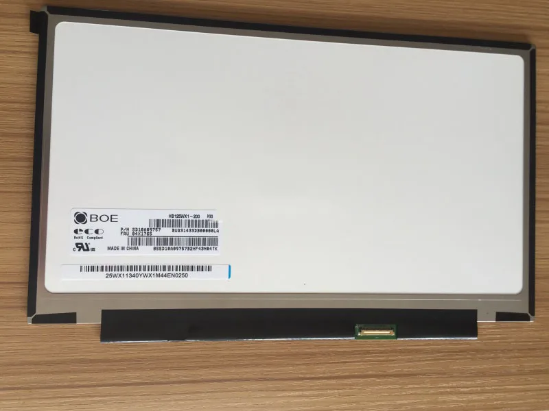 Матовый ЖК-дисплей HB125WX1-200 HB125WX1 200 Матрица для ноутбука 12 5 дюймов HD 1366X768 30Pin