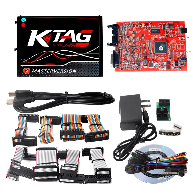 Онлайн мастер Ktag V7.020 V2.23 без ограничения Токена K тег 7 020 7020 ECU программист Tag чип - Фото №1