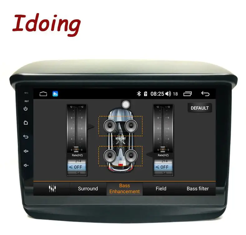 Standard Idoing " 4G+ 64G 2.5D для Mitsubishi Pajero Sport 2013 автомобильный Радио Мультимедиа Видео плеер навигация gps Аксессуары седан без DVD - Цвет: Standard