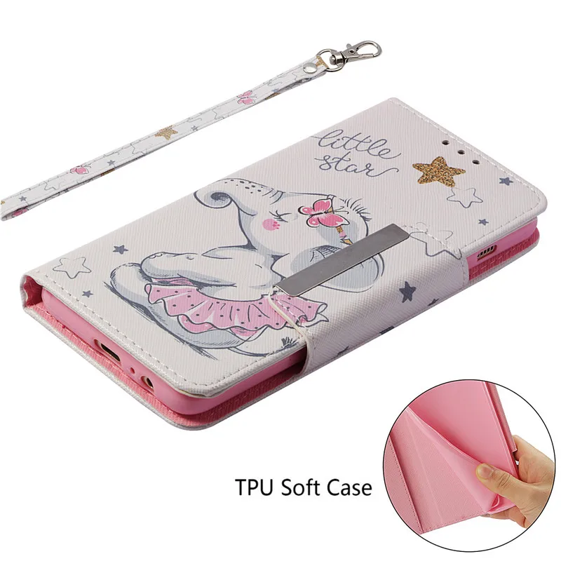 

Wekays Cover For Samsung Galaxy A8 2018 A530 Cute Cartoon Leather Fundas Case For Samsung Galaxy A8 Plus 2018 A730 Cover Cases