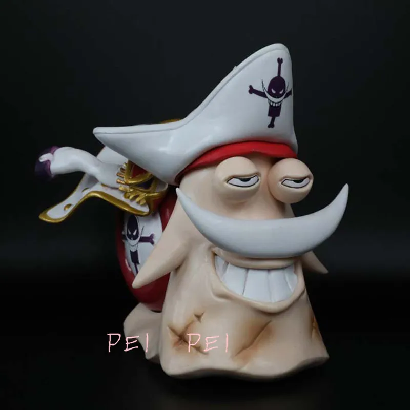 Аниме One Piece Edward Newgate Whitebeard & Jinbe Den Mushi ПВХ фигурка Коллекционная модель игрушки 12