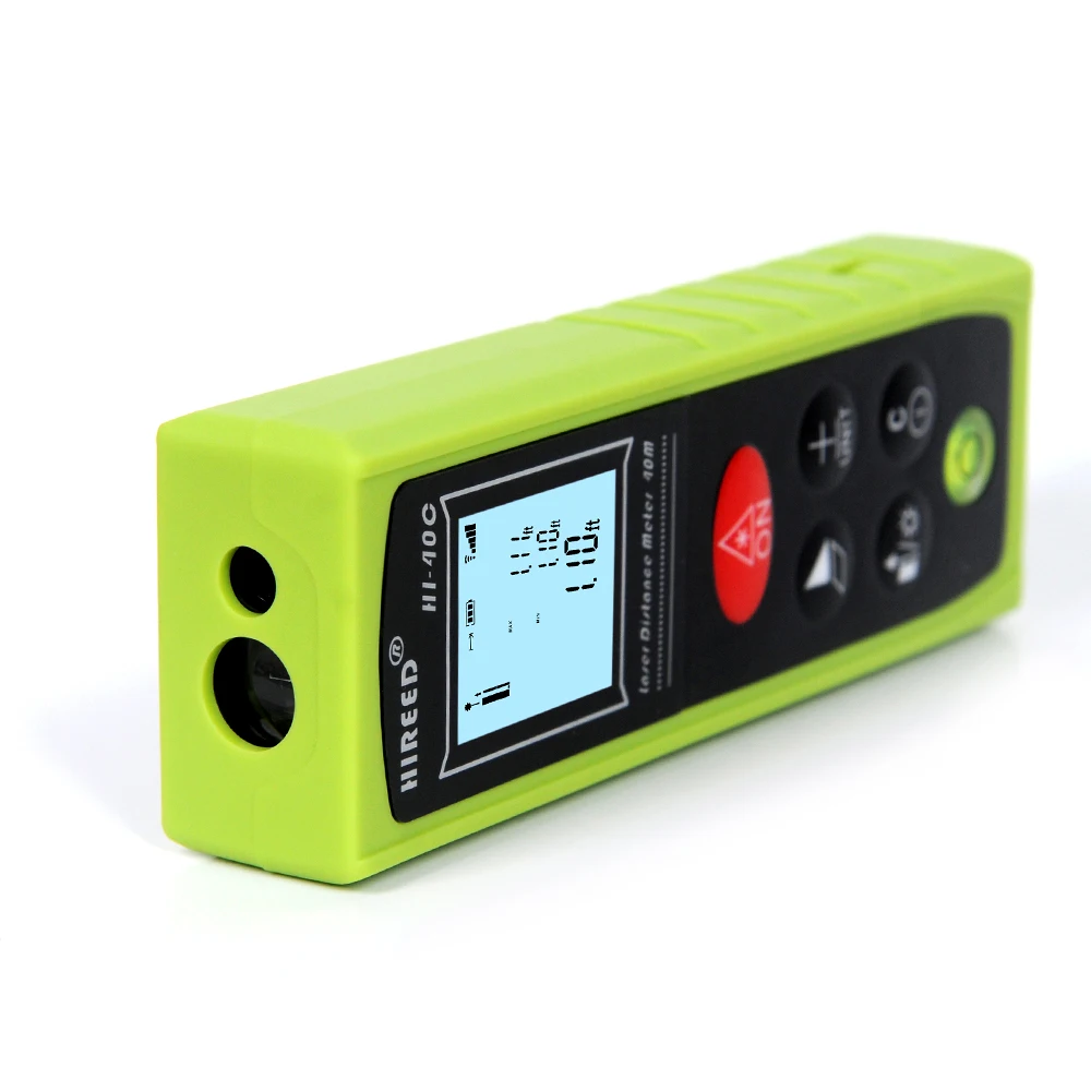 40 м ручной лазерный дальномер цифровой лазерная рулетка измерительный прибор с