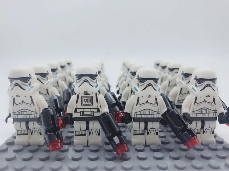 13 шт./лот Star Wars Rebels Storm Trooper 7668 Shadow clone Trooper Дарт Вейдер игрушка fig совместимый