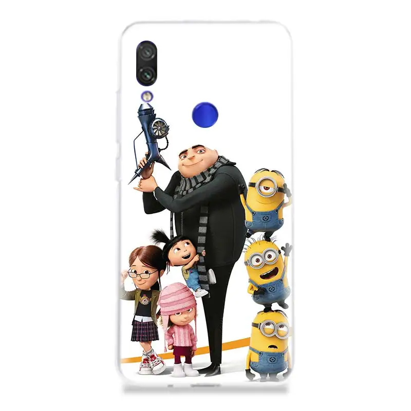 Чехол для телефона mi nions Gru Agnes Xiao Red S2 Y3 Y2 K20 Pro Note 7 7S 6 5 4 4X Pocophone F1 9 8 A2 Lite Coque