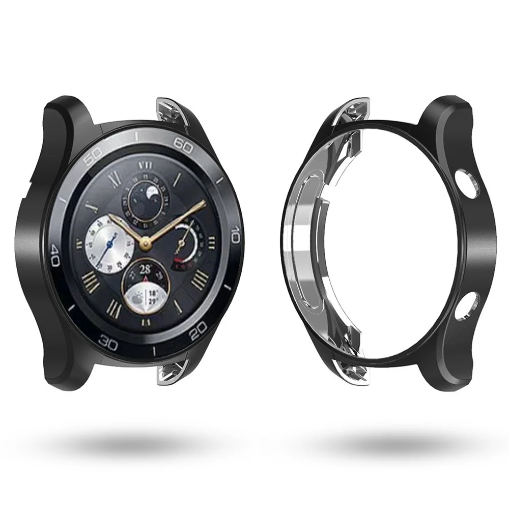Для HUAWEI WATCH GT 42 мм/46 мм/2 Pro Чехол для часов Мягкий ТПУ гибкий чехол ударопрочный