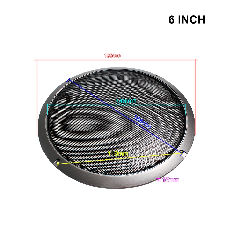 Сетчатый корпус для колонок высококачественная металлическая решетка 6/8/10