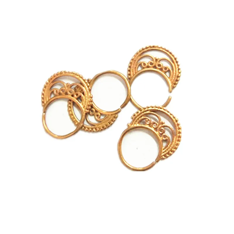 Металлическое Настоящее пирсинг носа Перегородка кликер тела ювелирные изделия