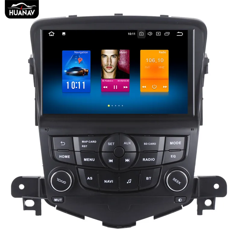Android 8 0 мультимедийный автомобильный DVD-плеер без GPS-навигации для Chevrolet CRUZE 2008-2011
