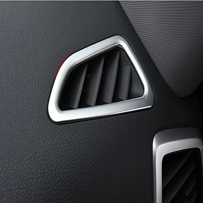 Chrome Front Dashboard Air Vent Outlet Cover Bezel Frame Garnish Molding Surround Car Styling For Hyundai Tucson 2016 2017 2018 |