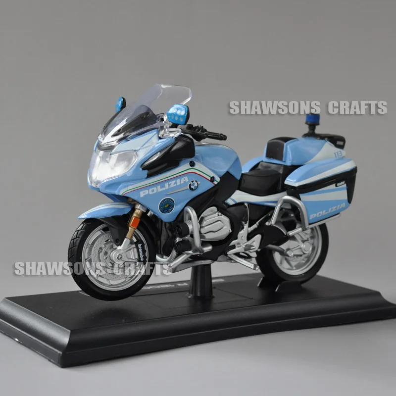 Модель литья под давлением игрушка Maisto 1:18 R1200 R 1200 RT полицейский мотоциклетный