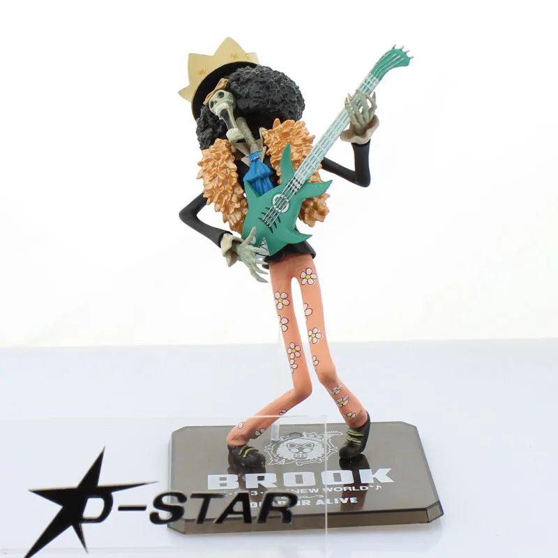 Бесплатная доставка 7 &quotone piece Аниме Брук после 2 лет ноль вер. В коробке 17 см ПВХ
