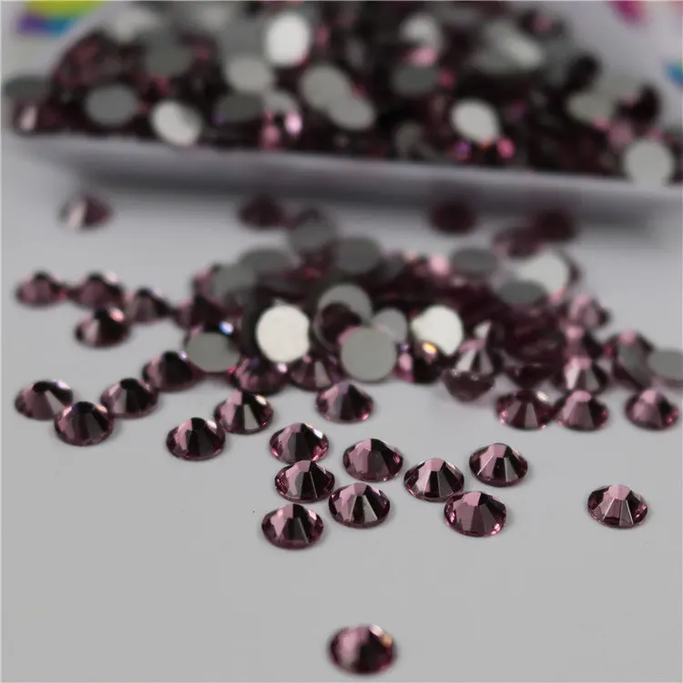 1440 шт./лот высококачественные Кристальные светлые аметисты/фиолетовые стразы