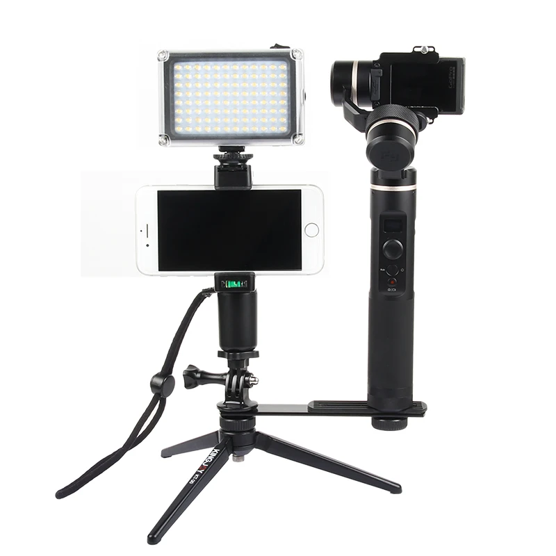 Zhiyun Smooth 4 Gopro Mount для смартфона экшн камеры видоискатель feiyu g6 plus osmo pocket hohem isteady pro 2
