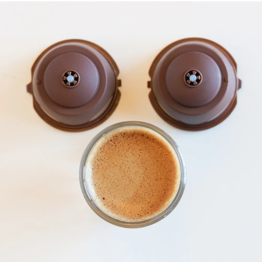 Многоразовая Пластиковая капсула для кофе Dolce Gusto 1 шт. упак. совместима с фильтром