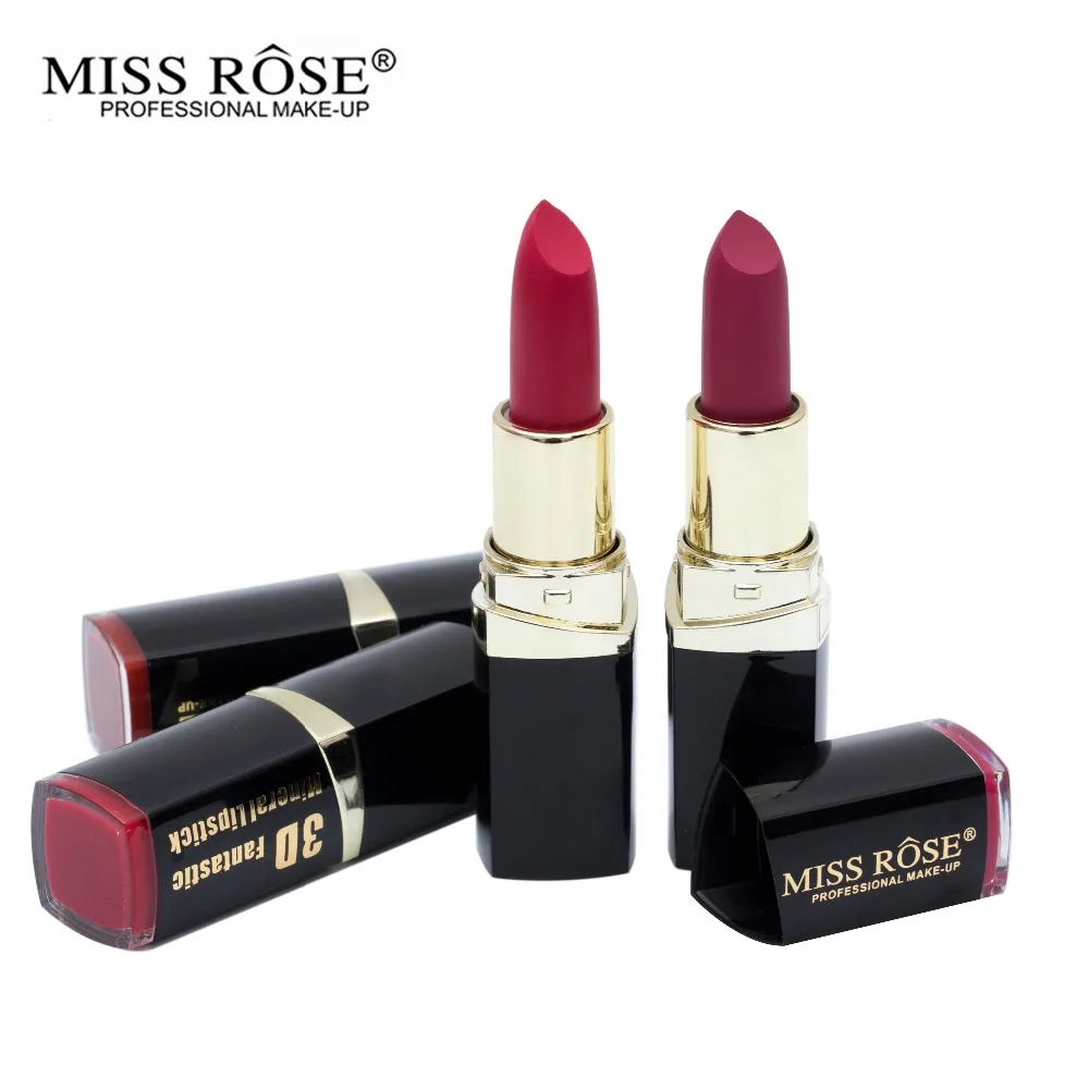 Miss rose 6 шт./компл. водостойкая матовая губная помада телесного цвета коричневого