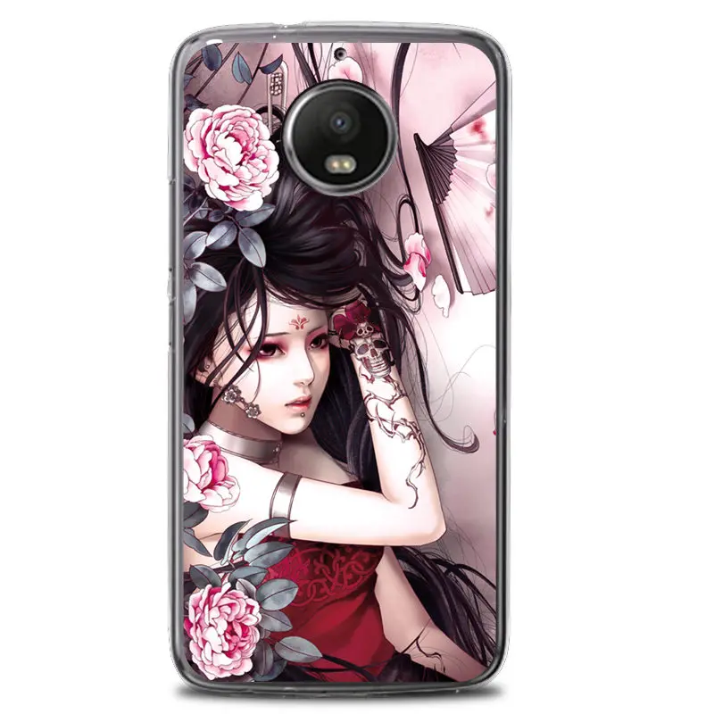 Five colors For Silicone Phone Cases Motorola Moto Case G6 / Plus Armor Cover Shockproof Paint Shell |