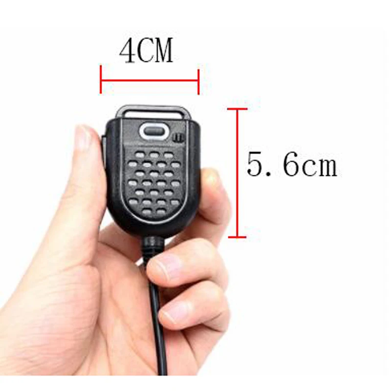 KL-M12 мини PTT Mic микрофон дистанционного Динамик для KENWOOD TK2107 TK3107 Baofeng UV-5R UV-5RE плюс UV-S9 BF-888S иди и болтай Walkie Talkie