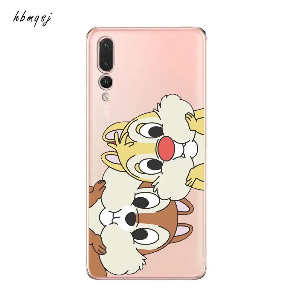 Cute funda for huawei p20 lite case clear cartoon sidiqi mickey original coque mobile phone back cover |