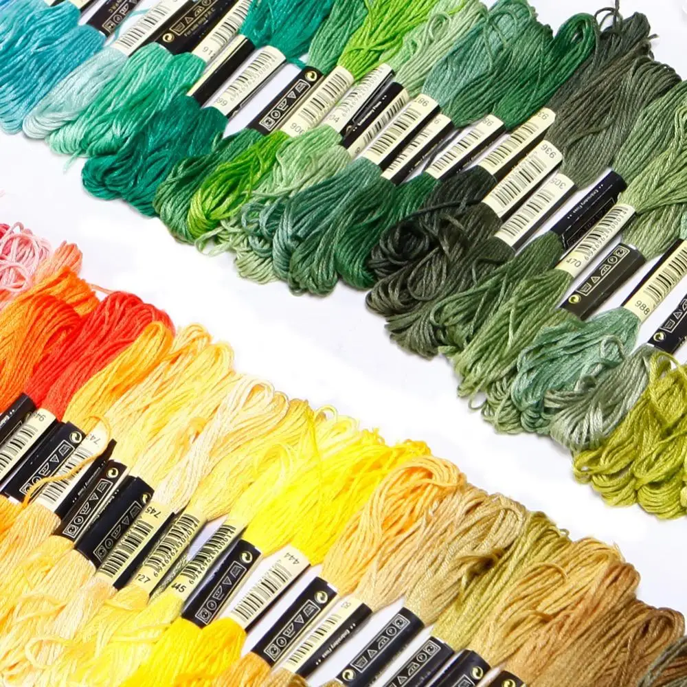 5 шт. набор ниток для вышивки крестиком цветов|embroidery thread|embroidery thread colorshand embroidery |