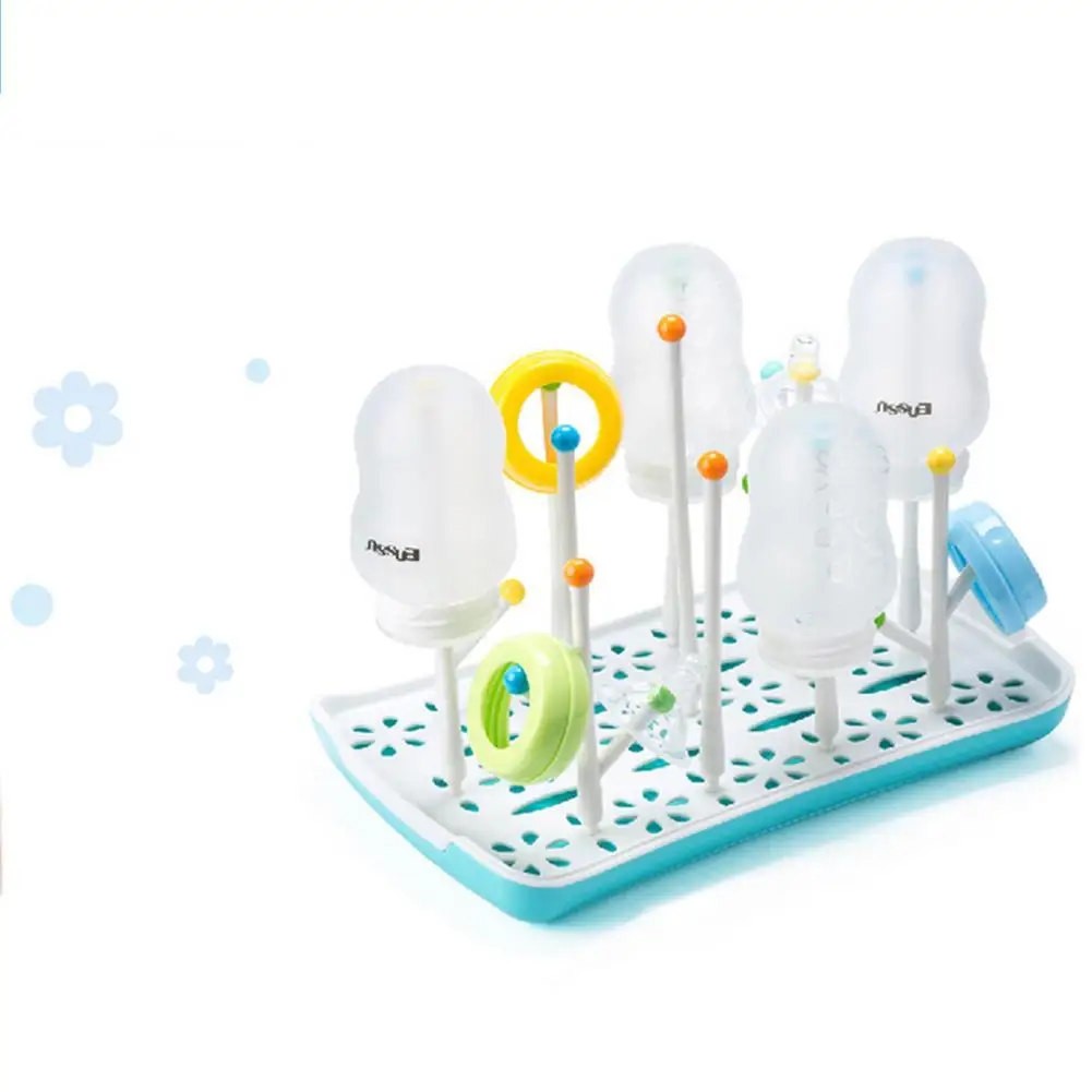 

Enssu Brand Baby Bottle Drying Rack Sippy Tots BPA-Drop Large for Bottles and Bottle Accesories Drop Shipping